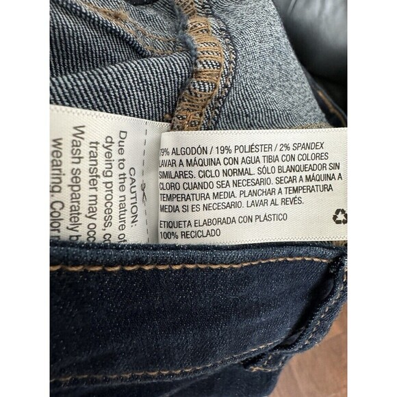 Women’s Jeans  High Rise Skinny Jean Blue Marker Stretch-wild Fable size 0/W25R - Picture 10 of 10